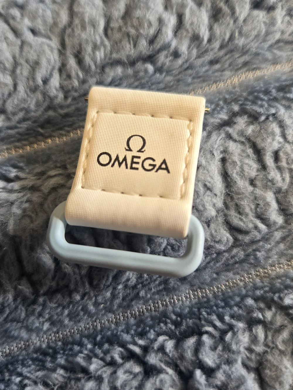 Swatch x Omega Speedmaster White Watch Strap